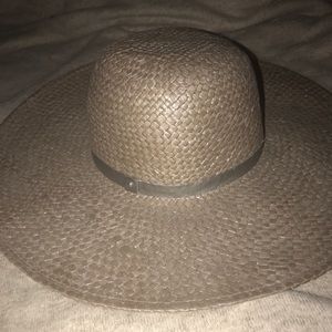 Silver-Brown Floppy Hat